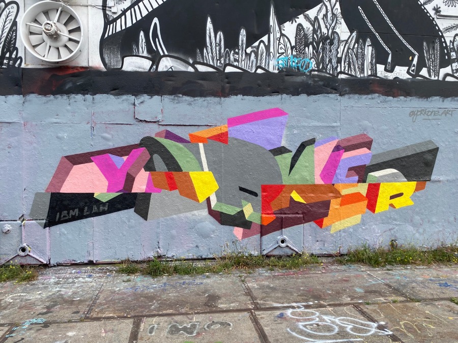 yorker, amsterdam, graffiti, ndsm